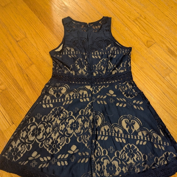 Rebellion juniors size large lace skater dress - Picture 3 of 3